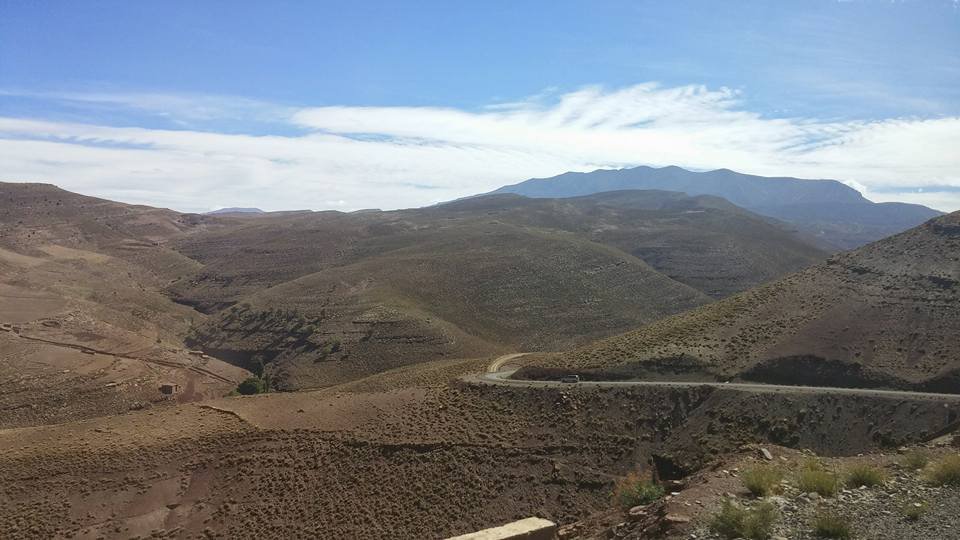 The Atlas Mountains in morocco