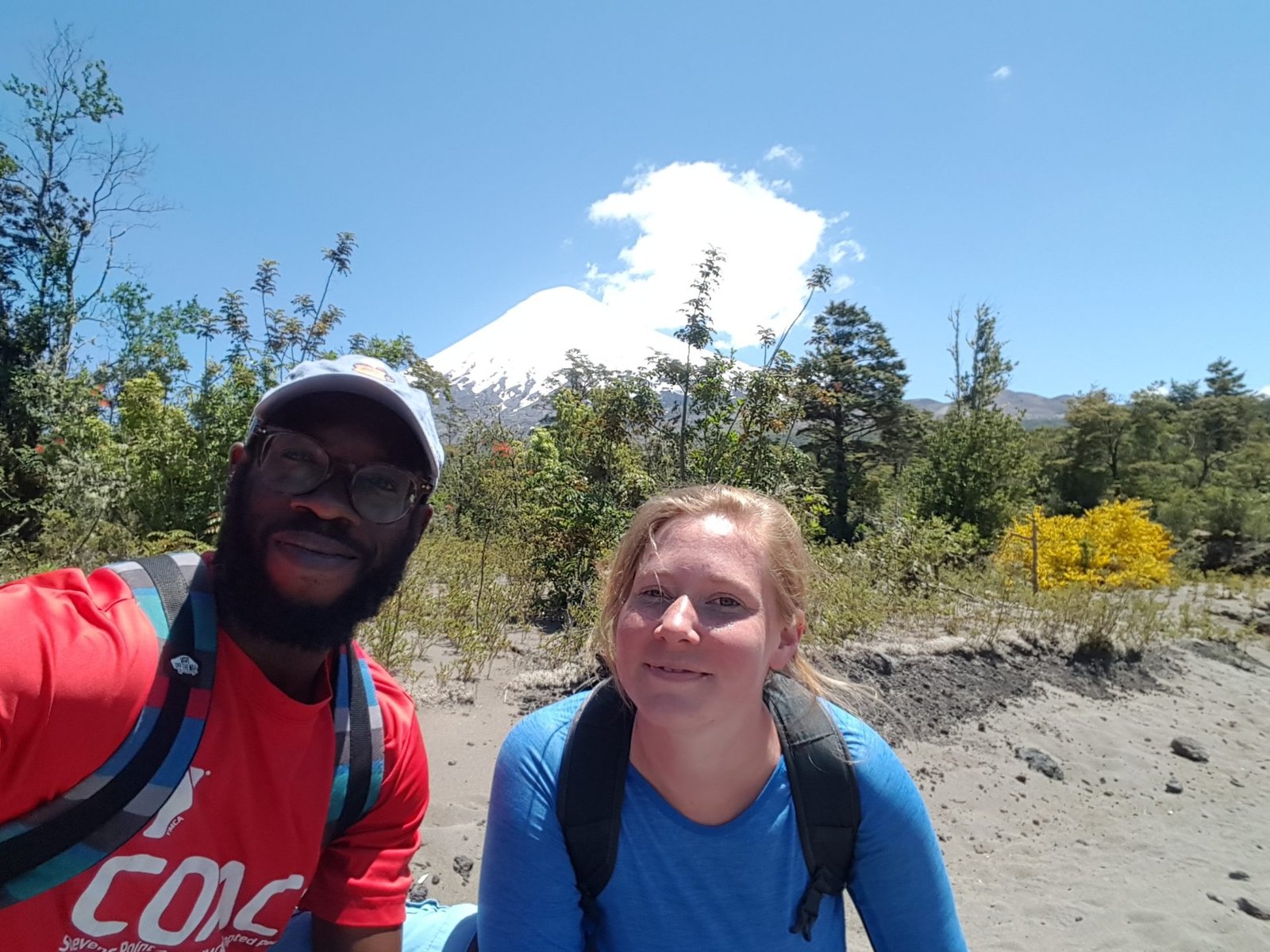 Petrohué volcano in Puerto Varas, Chile