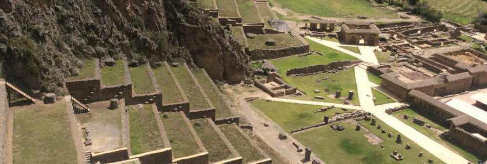 exploring the ollantaytambo ruins with the boleto turistico in peru