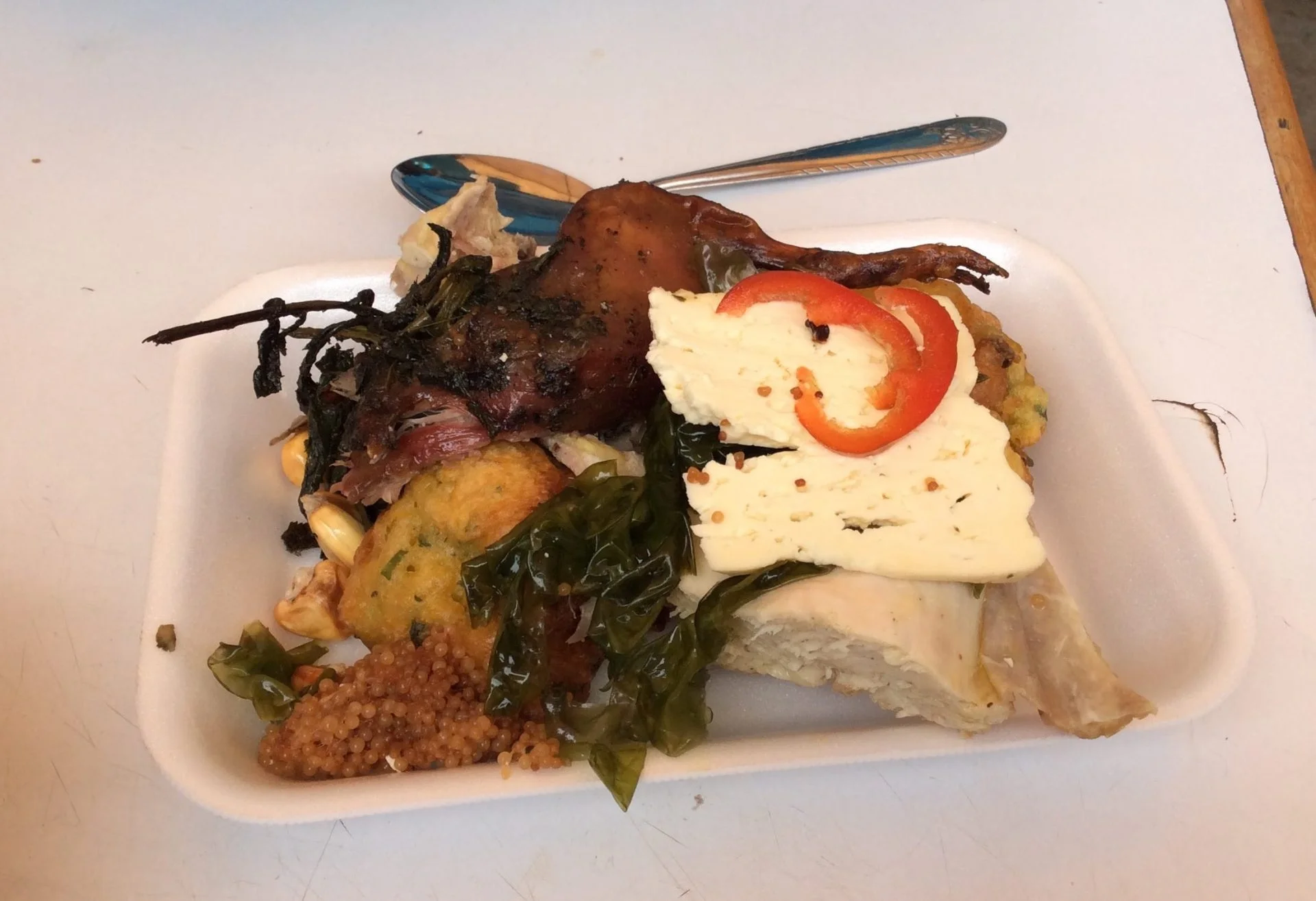 sampling guinea pig in peru