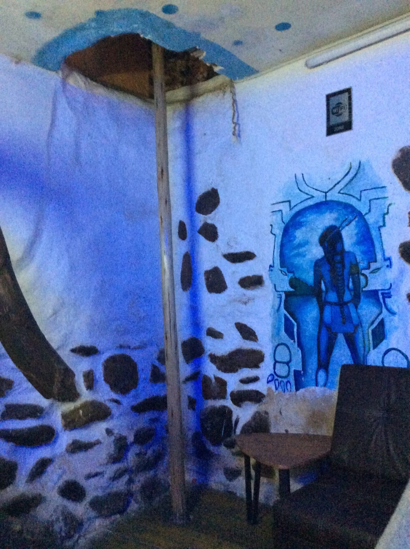 el ganso's bar in ollantaytambo, peru