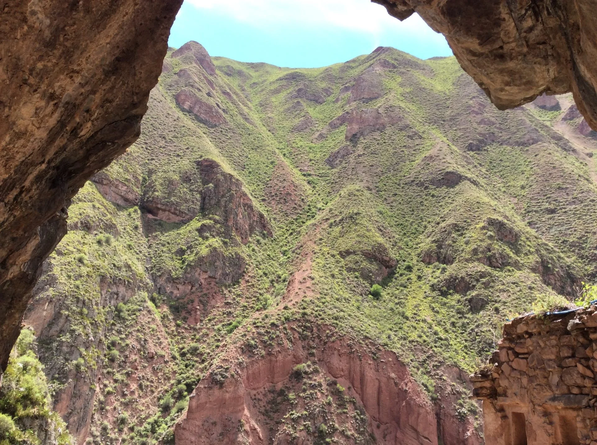views of the sacred valley from the naupa iglesia