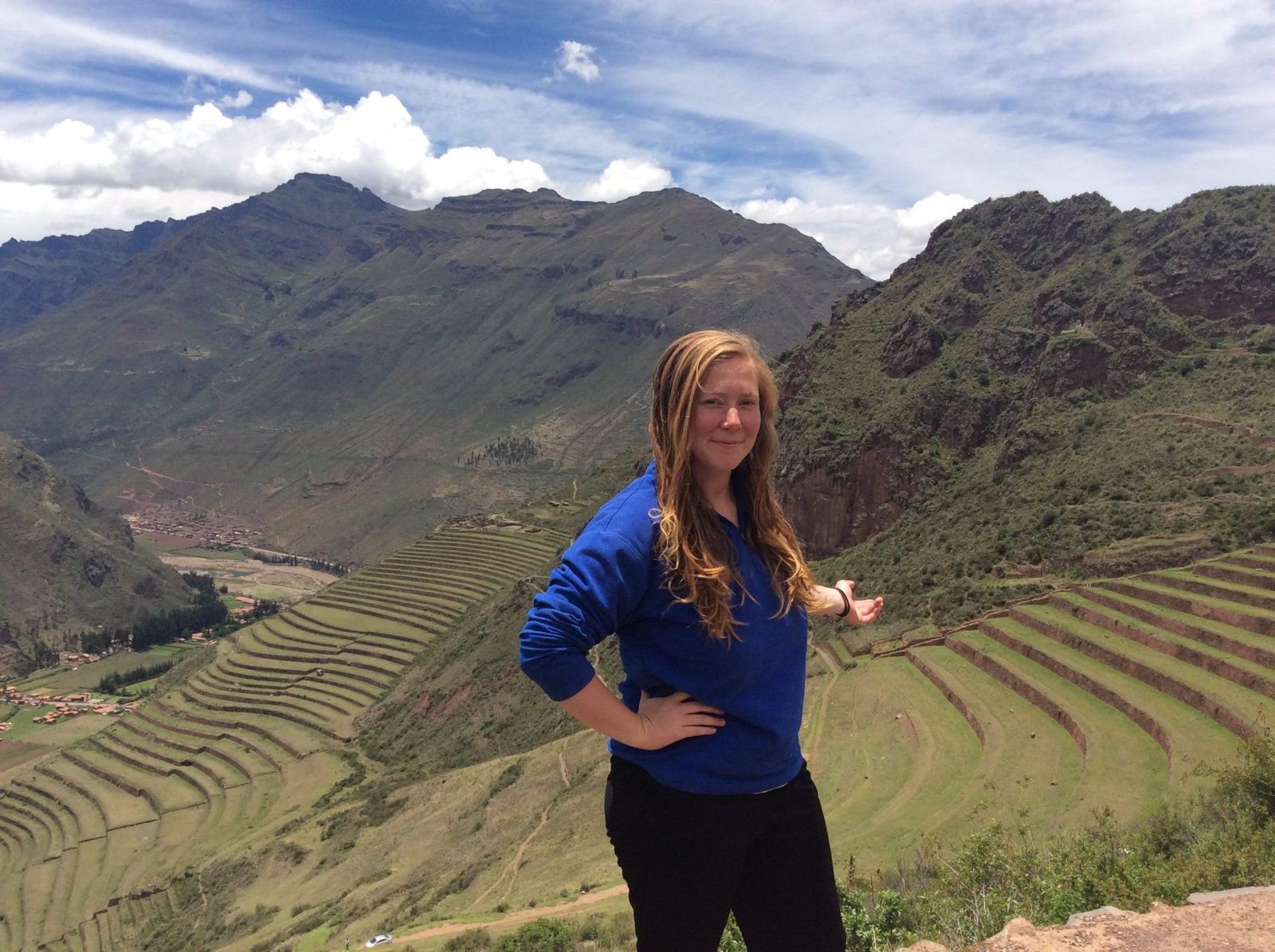 the geography of peru in pisac, peru, the sacred valley region