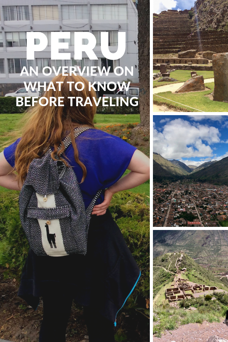 An overview on Peru and what you need to know before traveling there. Includes history, government, languages, food and drink, geography and more.  