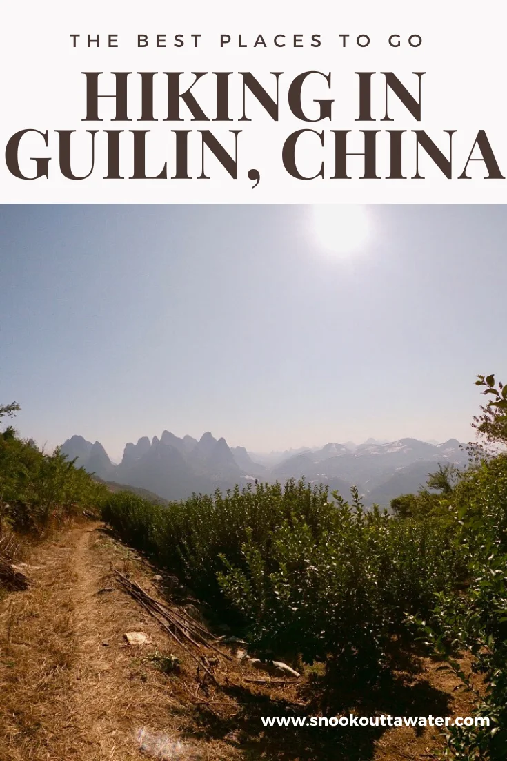 The Best Places to Go Hiking in Guilin Hiking in Guilin, China | The best hiking options in Guilin and surrounding area. The hikes range from 45-minutes to hours, suitable for all different levels of fitness.