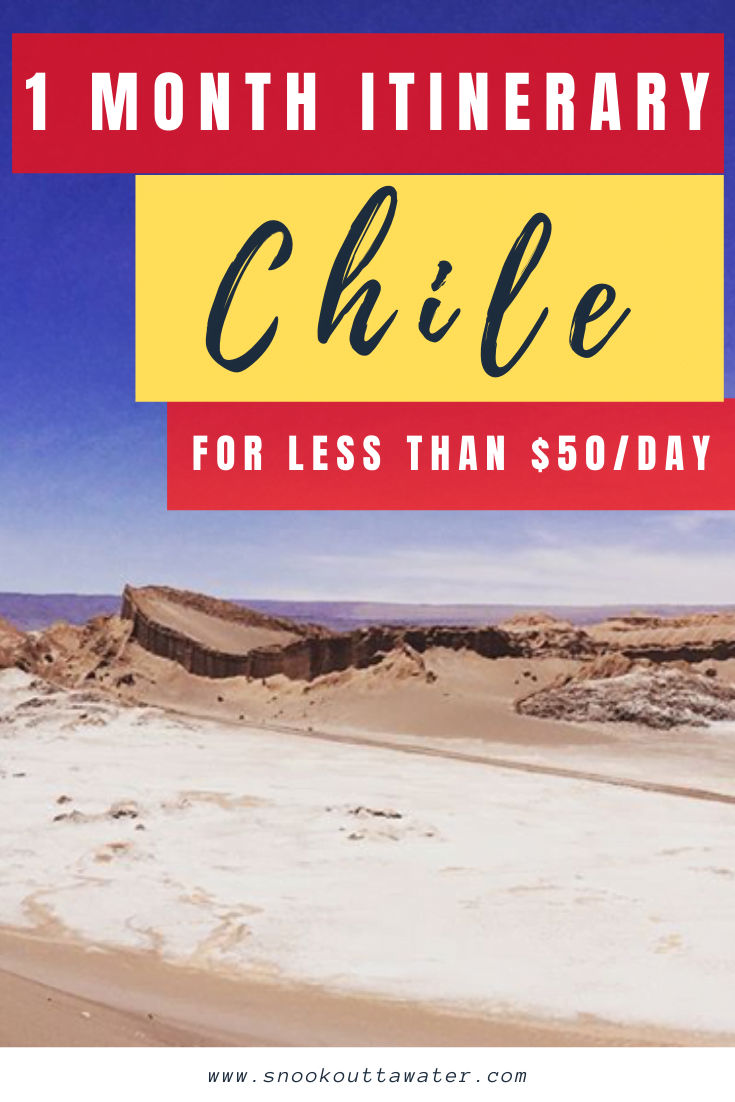 Have a chunk of time to travel Chile? Learn about how we traveled on less than $50/day, zigzagging across the country. 