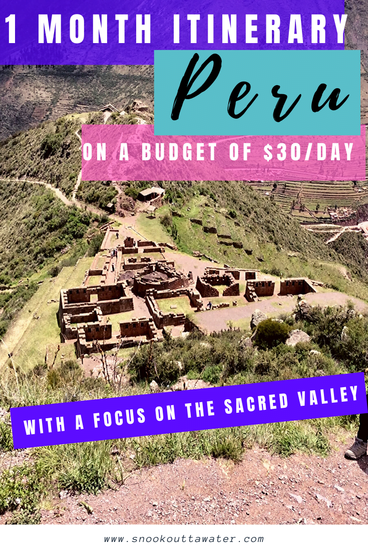 Want to ravel Peru for an extensive period of time for cheap? Read about how we spend $30/day for slightly over a month and where we went.