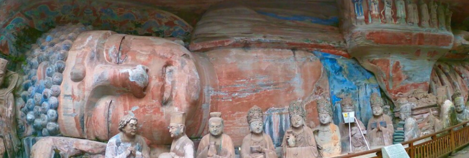 Exploring the Dazu Rock Carvings in Chongqing, China | A great option to go see some very old rock statues, spread across five different unique sites.