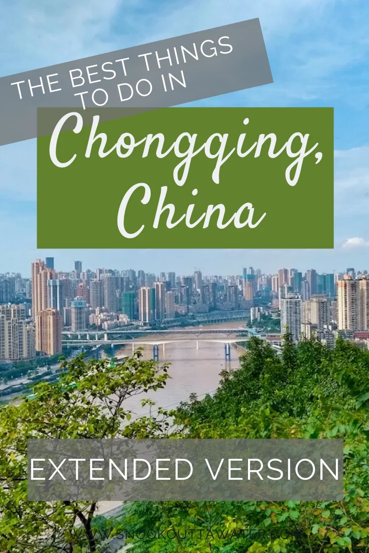 The best things to do in Chongqing: an itinerary that can easily be lengthened or shortened depending on time, and includes all the best sights. 